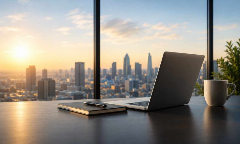 high rise office